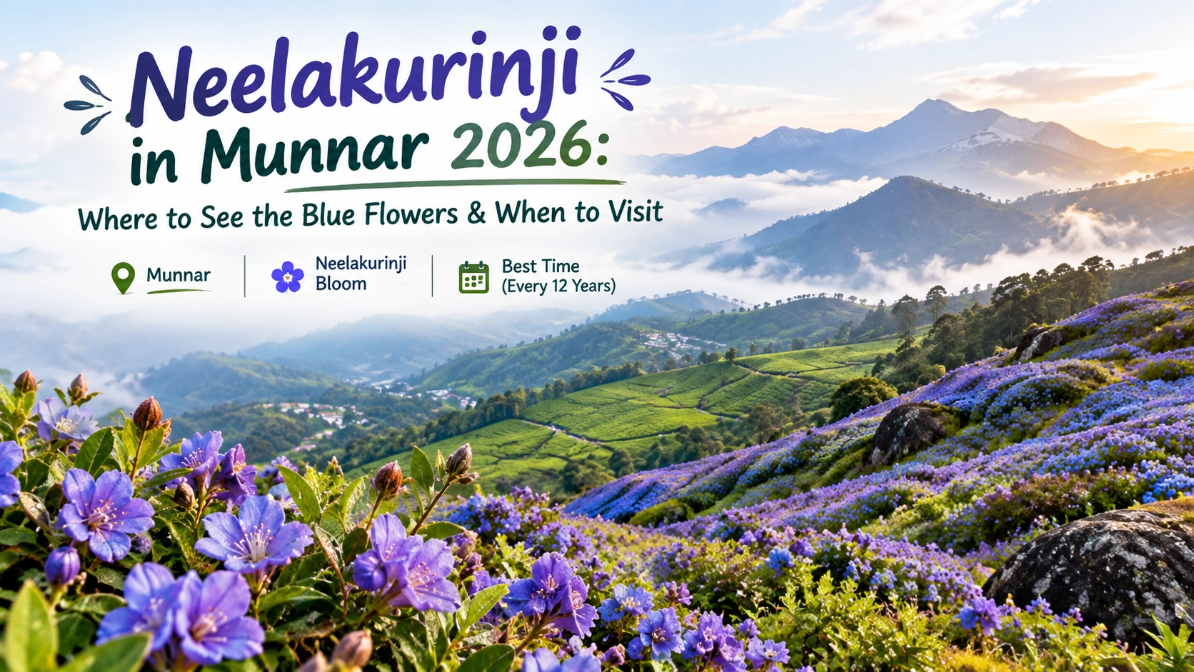 Neelakurinji in Munnar 2026
