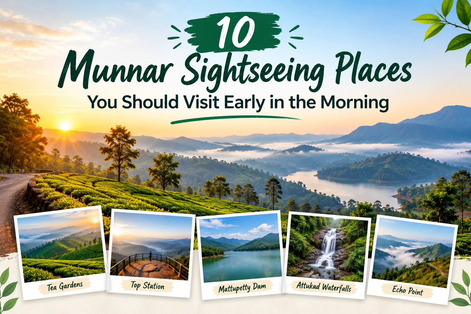 10 Munnar Sightseeing
